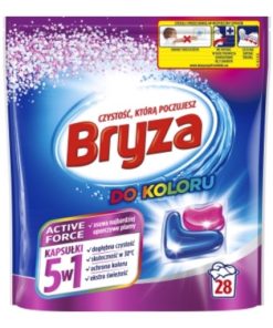 Bryza Active Force 5w1 Kapsułki do prania do koloru 560 g (28 prań)