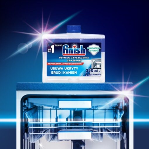 Finish Płyn Do Czyszczenia Zmywarki Regular 250 ml - obrazek 2