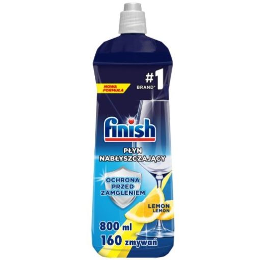 Finish Płyn Nabłyszczacz Do Zmywarki Lemon 800ml - obrazek 1