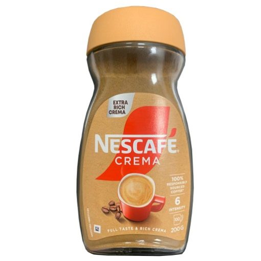 Kawa ROZPUSZCZALNA Nescafe CREMA czeska 200 g - obrazek 1