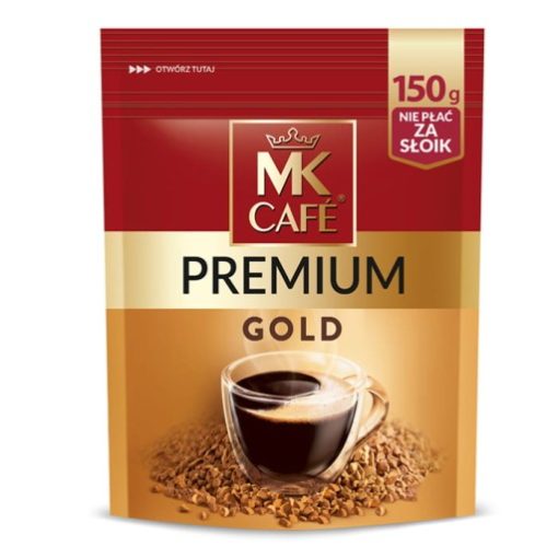 Mk Cafe Gold 150g Kawa Rozpuszczalna Torebka - obrazek 1