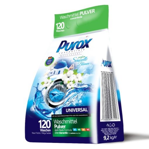 Perfumowany proszek do prania Purox Universal 9,2 kg w folii - obrazek 1