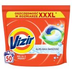 Vizir Alpine Fresh Pods Kapsułki do prania białego, 50 prań - obrazek 2