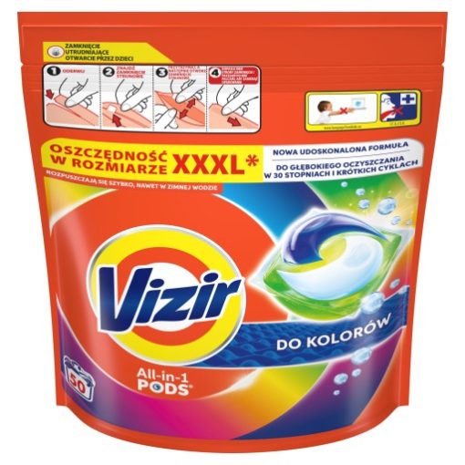 Vizir Kapsułki do Prania Color 3x50 prań - obrazek 2